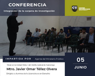 Integración de la carpeta de Investigación - Mto. Javier Omar Téllez Olvera